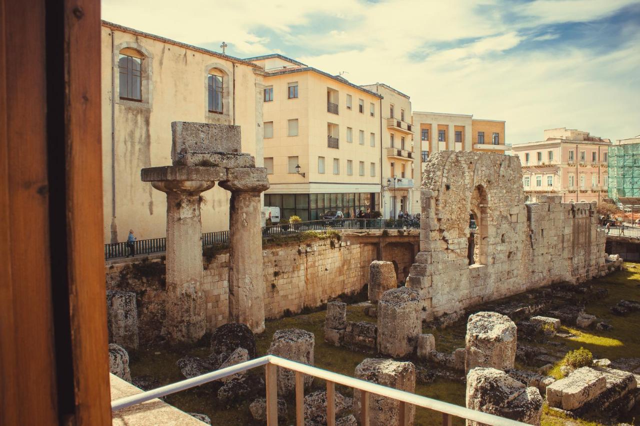 Apollonion Hh Above Apollo'S Temple Ortygia Lägenhet Syrakusa Exteriör bild