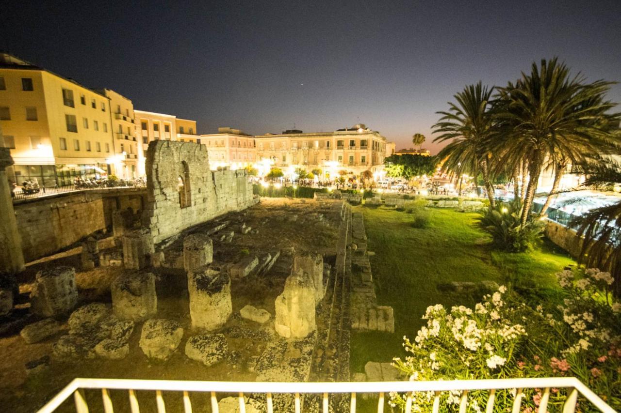 Apollonion Hh Above Apollo'S Temple Ortygia Lägenhet Syrakusa Exteriör bild