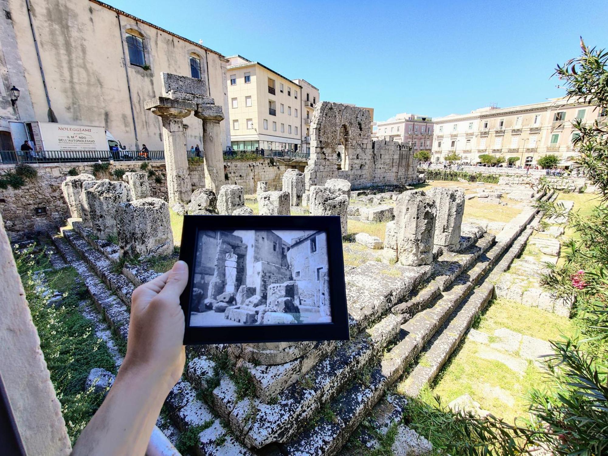 Apollonion Hh Above Apollo'S Temple Ortygia Lägenhet Syrakusa Exteriör bild